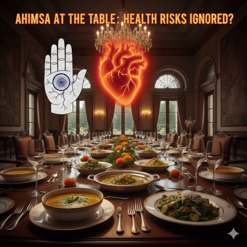 Vegetarian State Banquets Overlook Inflammation Risks in India’s Health&nbsp;Crisis